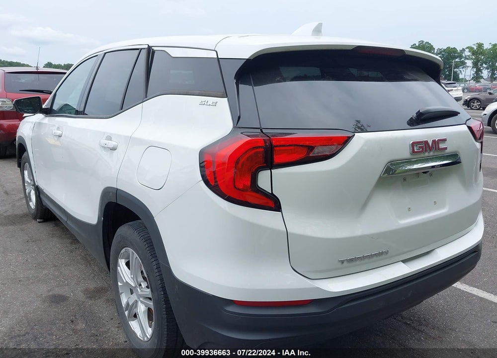 2019 GMC TERRAIN SLE VIN: 3GKALMEV7KL110108