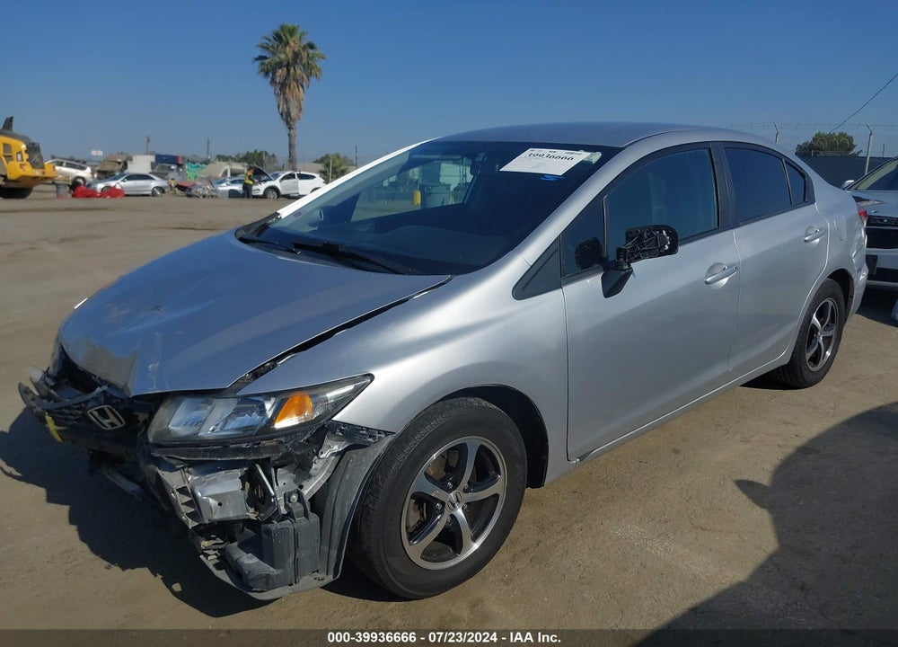 2015 HONDA CIVIC VIN: 19XFB2F75FE246305