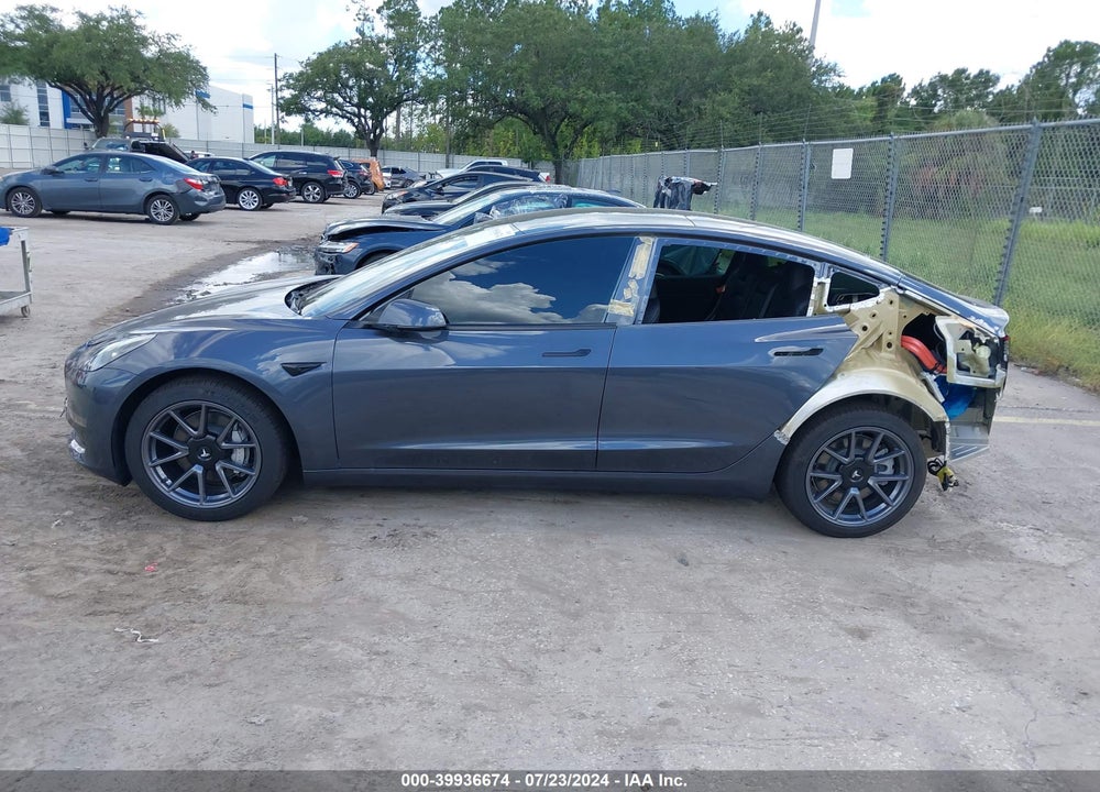 2023 TESLA MODEL 3 REAR-WHEEL DRIVE VIN: 5YJ3E1EA7PF502702