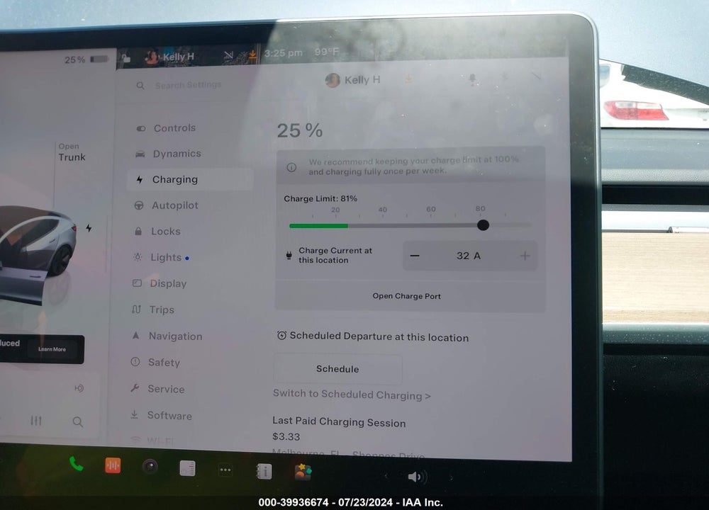 2023 TESLA MODEL 3 REAR-WHEEL DRIVE VIN: 5YJ3E1EA7PF502702