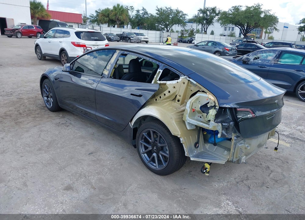 2023 TESLA MODEL 3 REAR-WHEEL DRIVE VIN: 5YJ3E1EA7PF502702