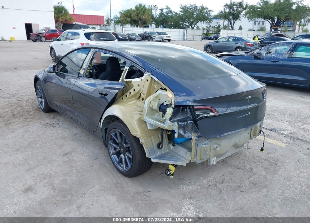 2023 TESLA MODEL 3 REAR-WHEEL DRIVE VIN: 5YJ3E1EA7PF502702