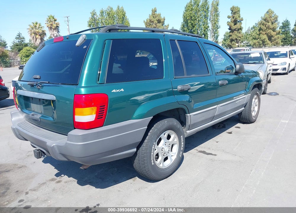 1999 JEEP GRAND CHEROKEE LAREDO VIN: 1J4GW58S8XC551263