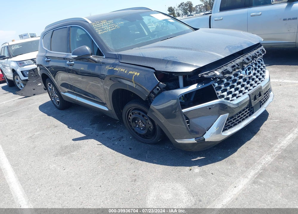 2022 HYUNDAI SANTA FE LIMITED VIN: 5NMS4DAL9NH473609