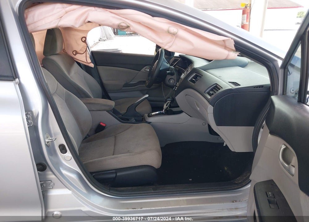 2013 HONDA CIVIC LX VIN: 19XFB2F54DE053350