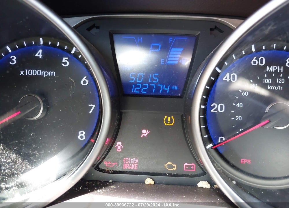 2010 HYUNDAI TUCSON GLS VIN: KM8JU3AC2AU085416