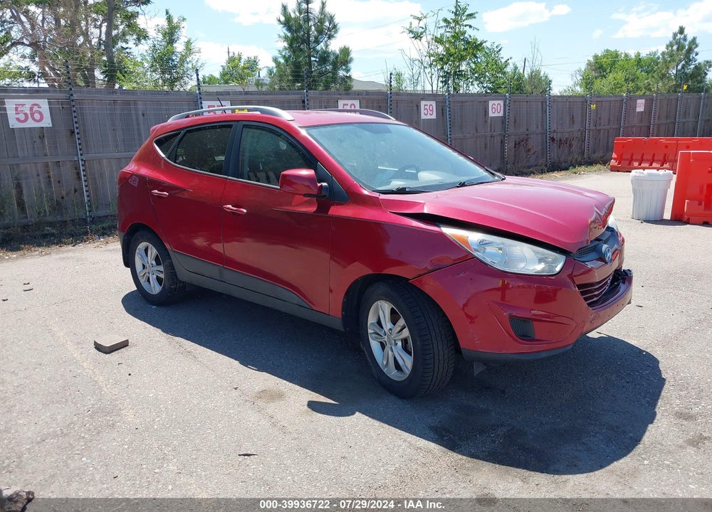 2010 HYUNDAI TUCSON GLS VIN: KM8JU3AC2AU085416