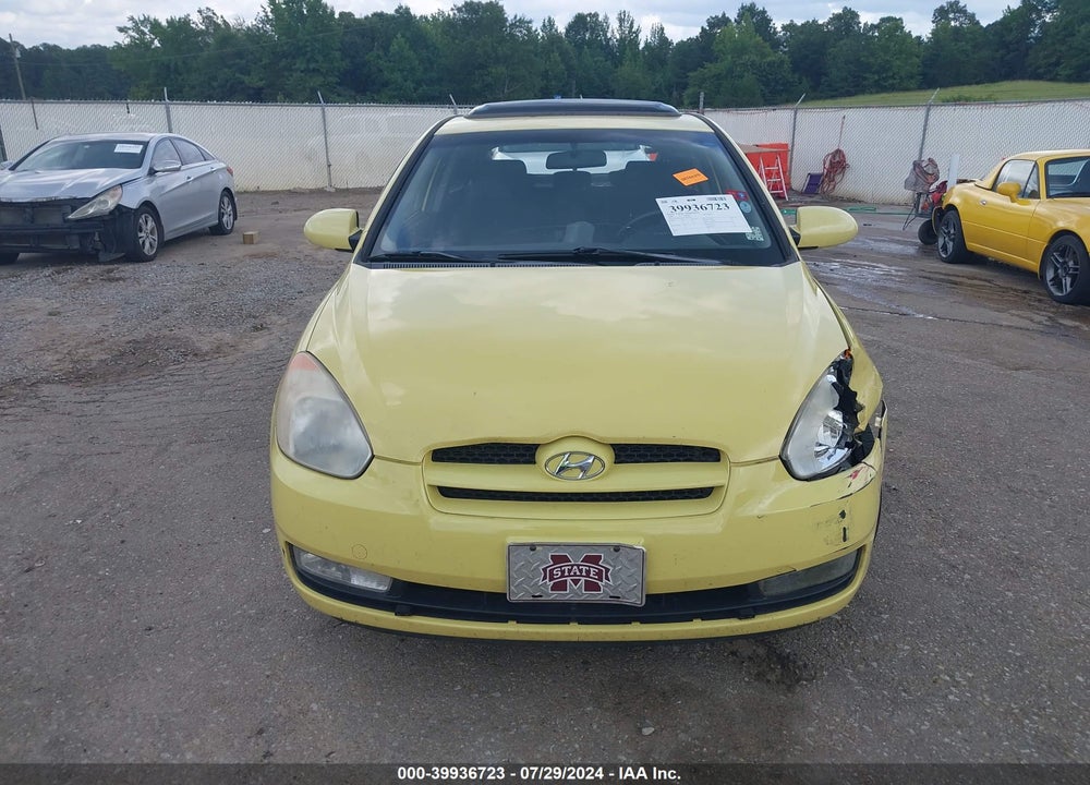2008 HYUNDAI ACCENT SE VIN: KMHCN36C18U079518