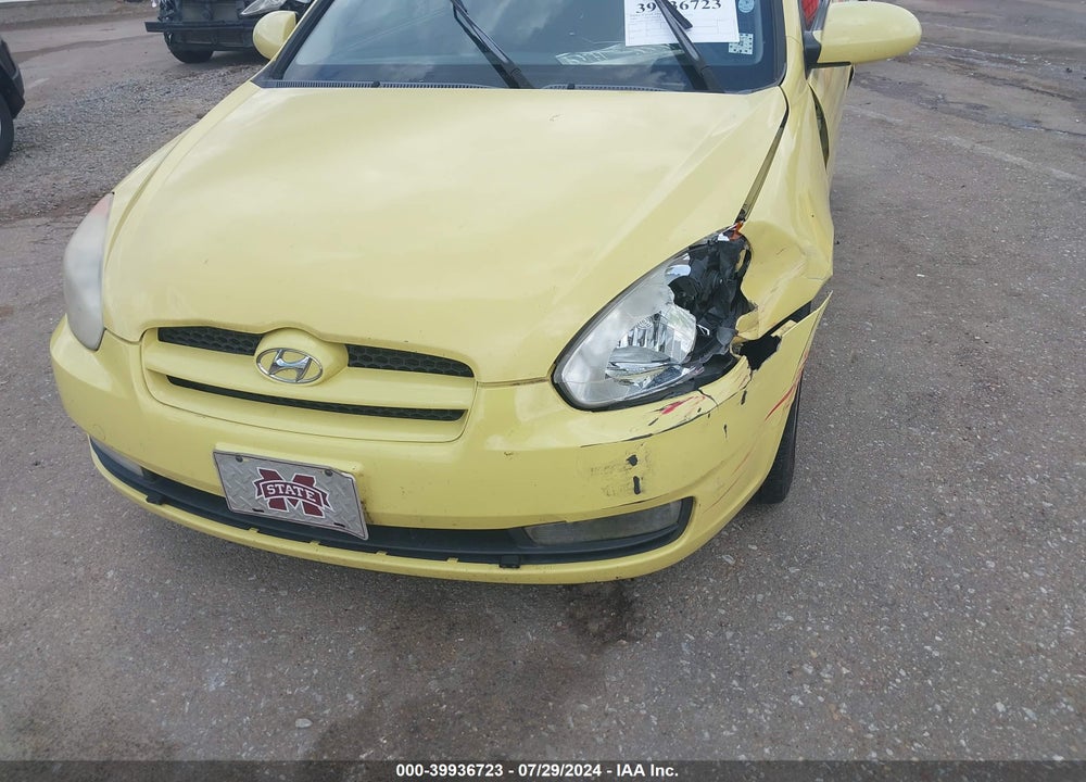 2008 HYUNDAI ACCENT SE VIN: KMHCN36C18U079518