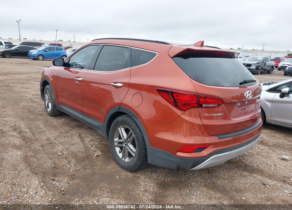 2017 HYUNDAI SANTA FE SPORT 2.4L VIN: 5XYZU3LB3HG429780