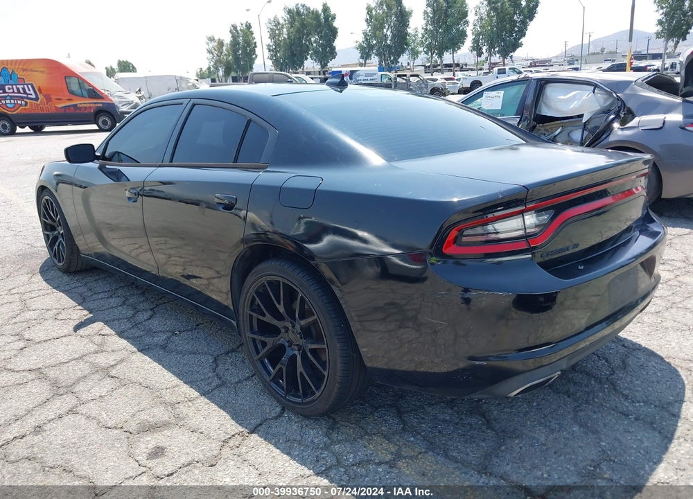 2016 DODGE CHARGER SXT VIN: 2C3CDXHGXGH235270