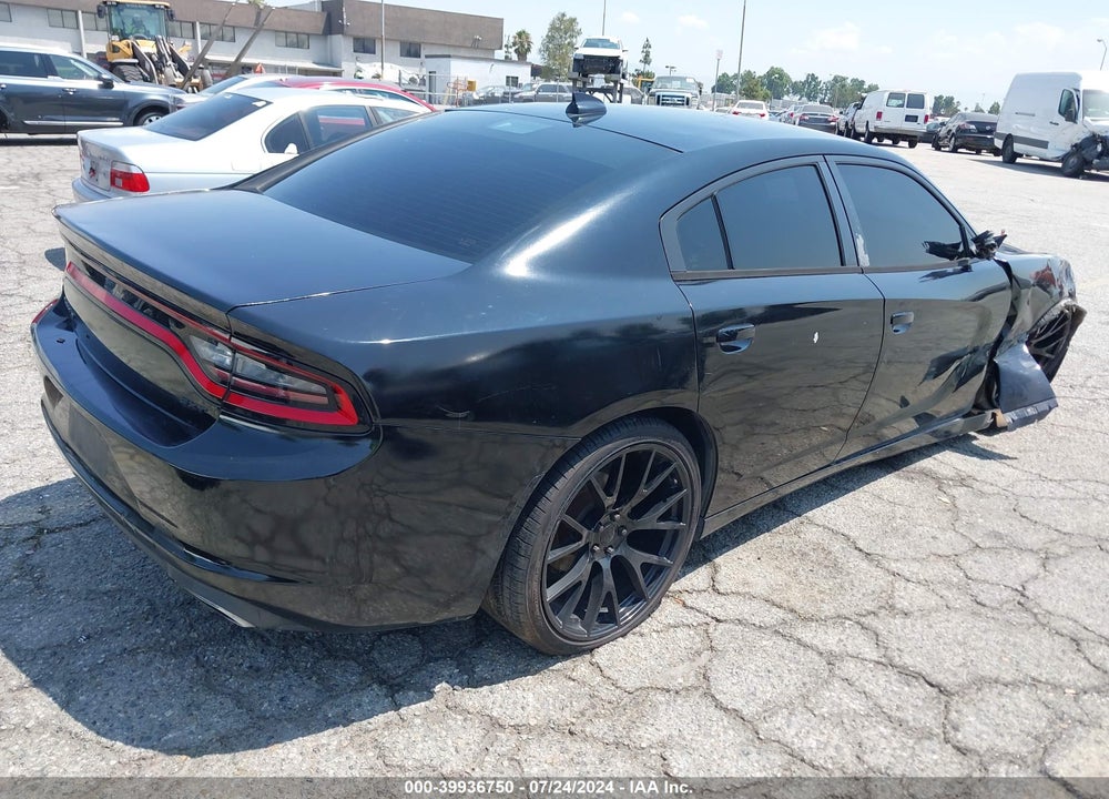 2016 DODGE CHARGER SXT VIN: 2C3CDXHGXGH235270