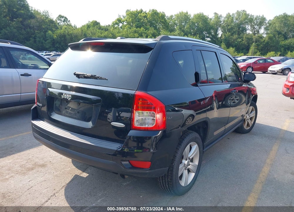 2013 JEEP COMPASS LATITUDE VIN: 1C4NJDEBXDD190036