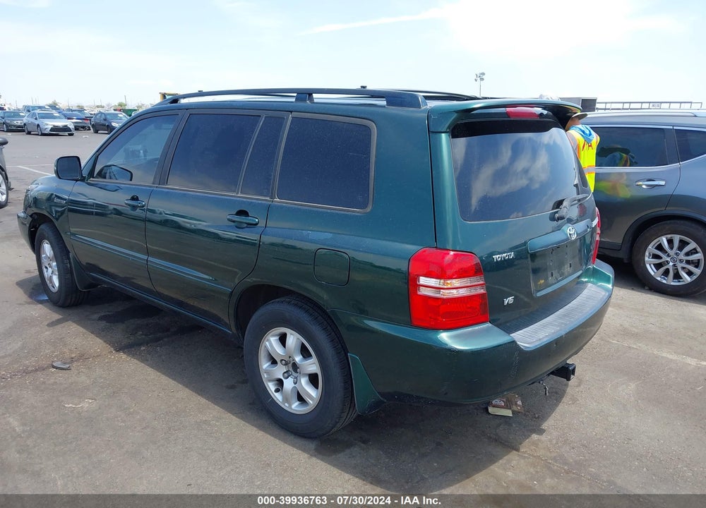 2002 TOYOTA HIGHLANDER LIMITED V6 VIN: JTEGF21A320051376