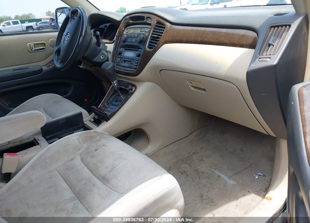 2002 TOYOTA HIGHLANDER LIMITED V6 VIN: JTEGF21A320051376