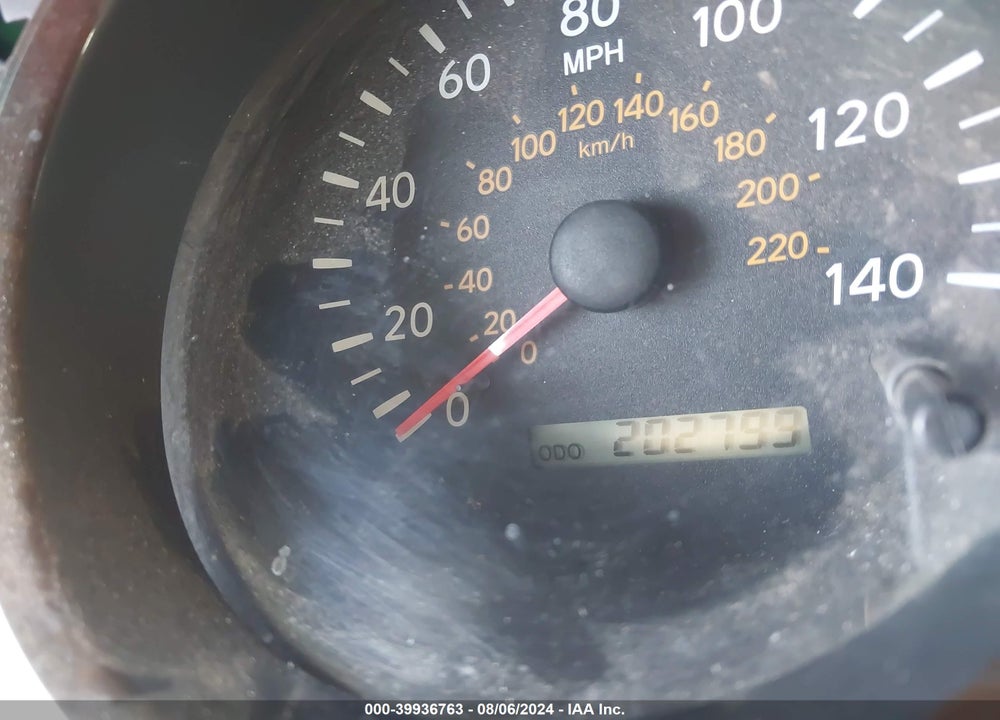 2002 TOYOTA HIGHLANDER LIMITED V6 VIN: JTEGF21A320051376