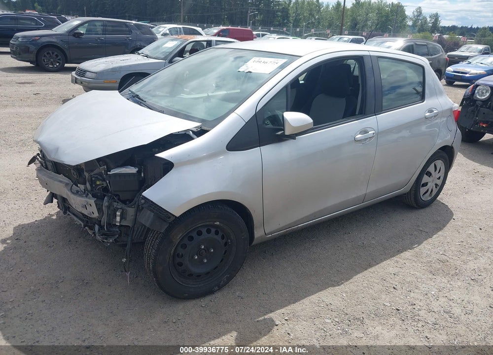 2014 TOYOTA YARIS L (TMC/CBU PLANT) VIN: JTDKTUD31ED596795