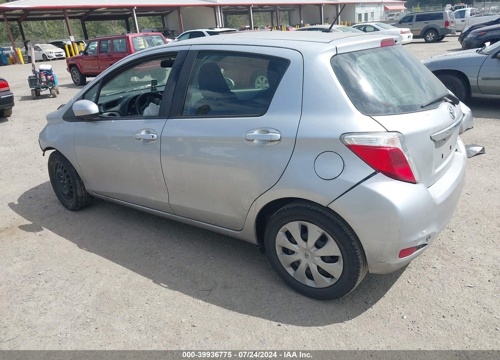 2014 TOYOTA YARIS L (TMC/CBU PLANT) VIN: JTDKTUD31ED596795