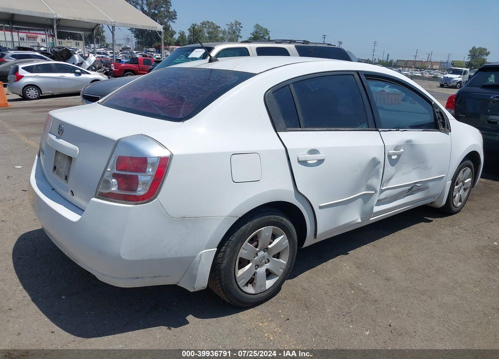 2008 NISSAN SENTRA 2.0 VIN: 3N1AB61E68L723140