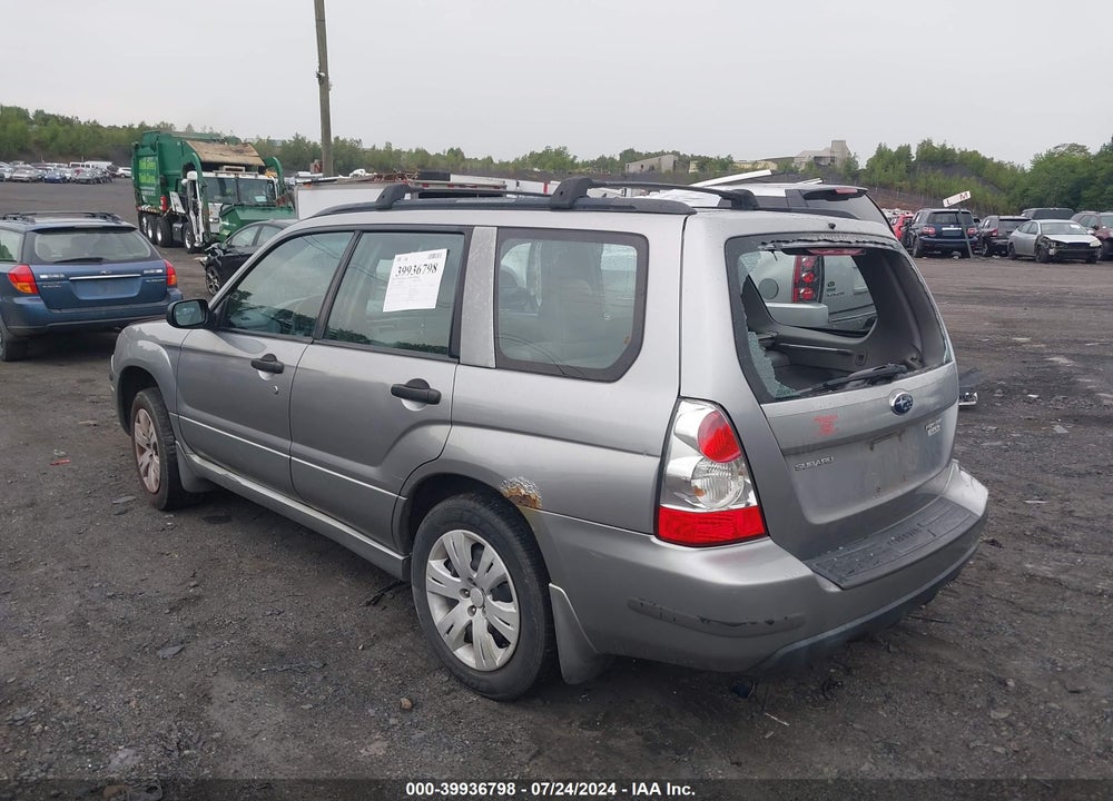 2008 SUBARU FORESTER VIN: JF1SG63628H702153