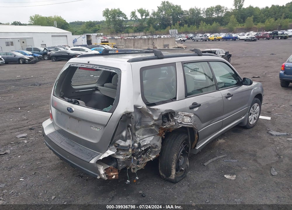 2008 SUBARU FORESTER VIN: JF1SG63628H702153