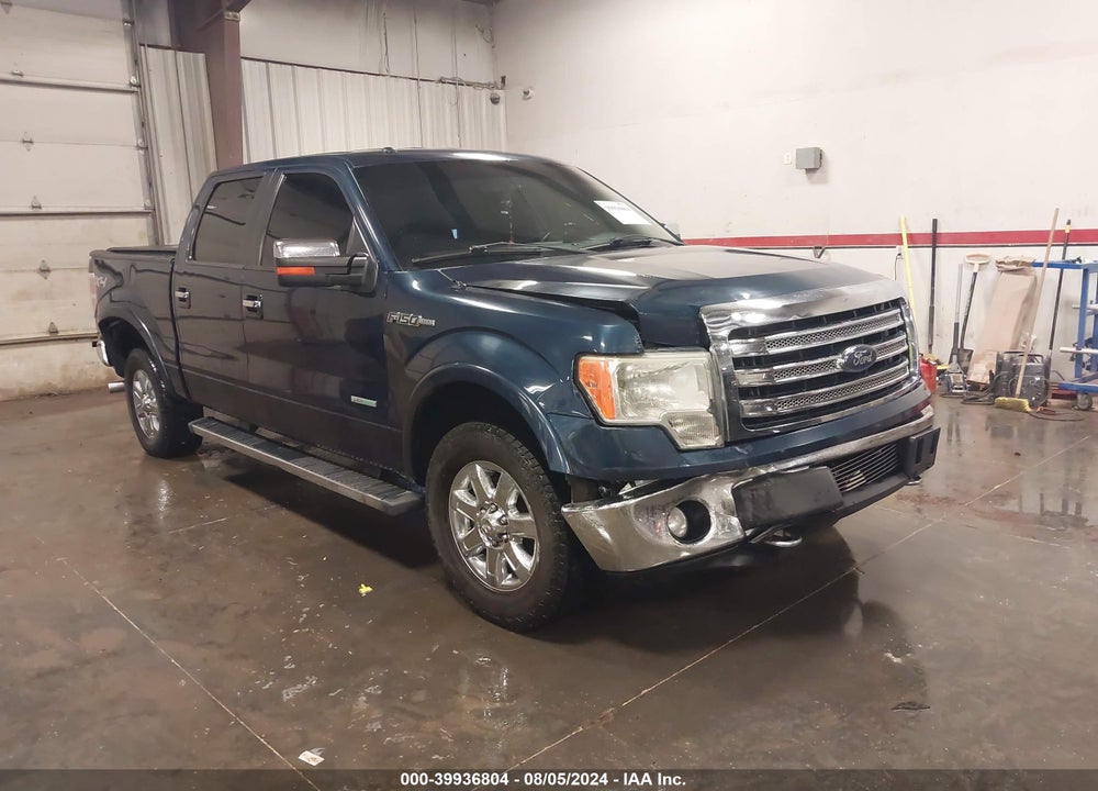 2013 FORD F-150 LARIAT VIN: 1FTFW1ET8DKD81267