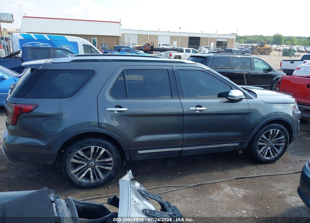 2016 FORD EXPLORER PLATINUM VIN: 1FM5K8HT7GGB33753