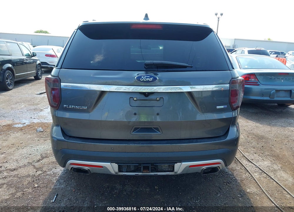 2016 FORD EXPLORER PLATINUM VIN: 1FM5K8HT7GGB33753