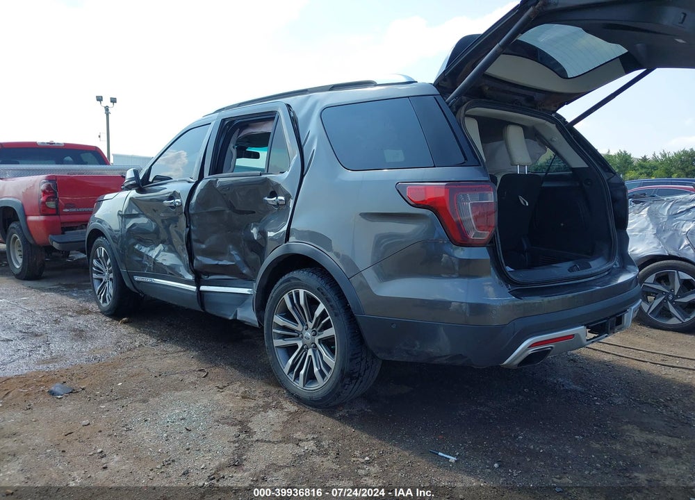 2016 FORD EXPLORER PLATINUM VIN: 1FM5K8HT7GGB33753