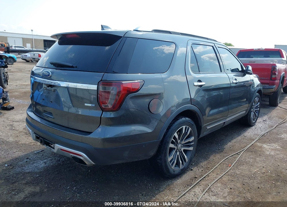 2016 FORD EXPLORER PLATINUM VIN: 1FM5K8HT7GGB33753