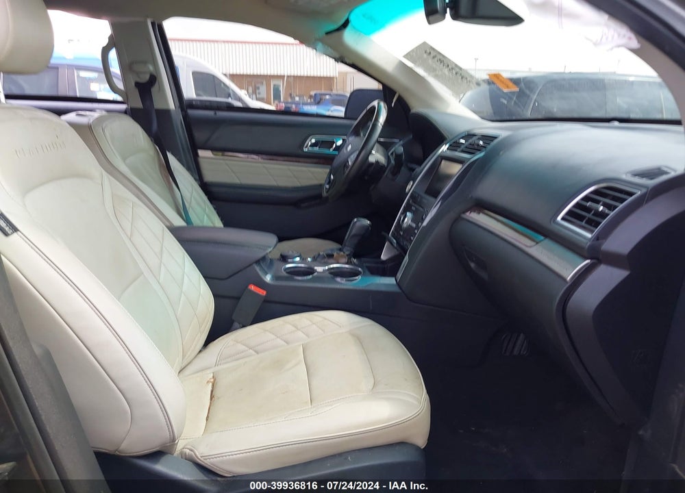 2016 FORD EXPLORER PLATINUM VIN: 1FM5K8HT7GGB33753