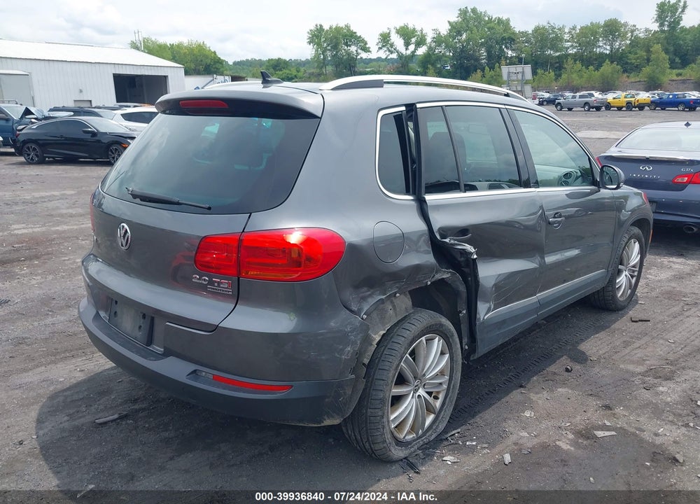 2015 VOLKSWAGEN TIGUAN SEL VIN: WVGBV7AX7FW501497