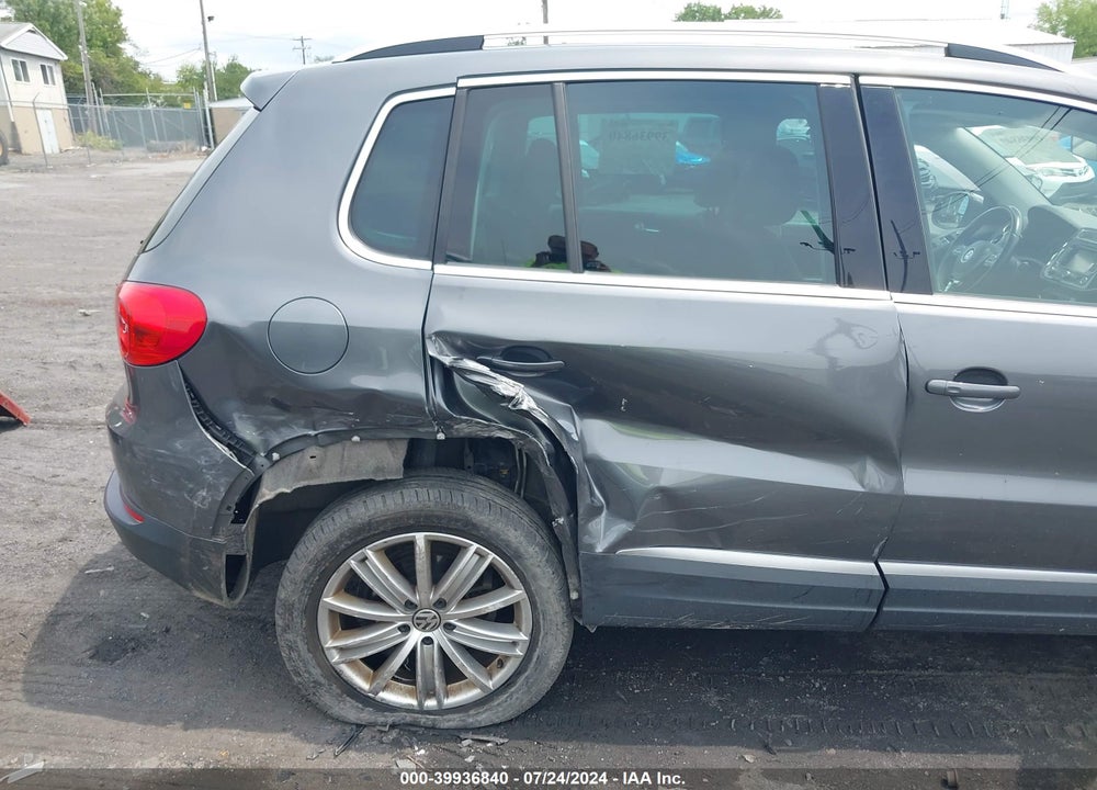 2015 VOLKSWAGEN TIGUAN SEL VIN: WVGBV7AX7FW501497