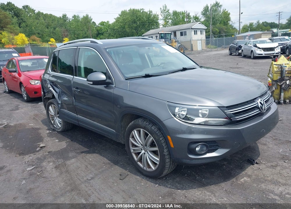 2015 VOLKSWAGEN TIGUAN SEL VIN: WVGBV7AX7FW501497