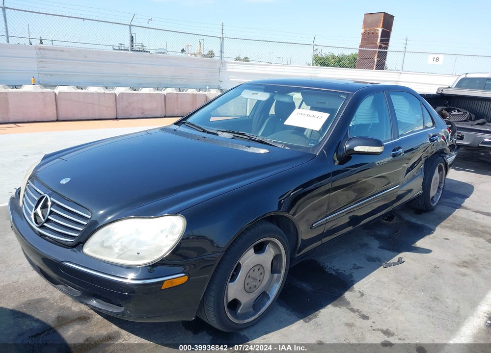 2000 MERCEDES-BENZ S 430 VIN: WDBNG70J4YA041223