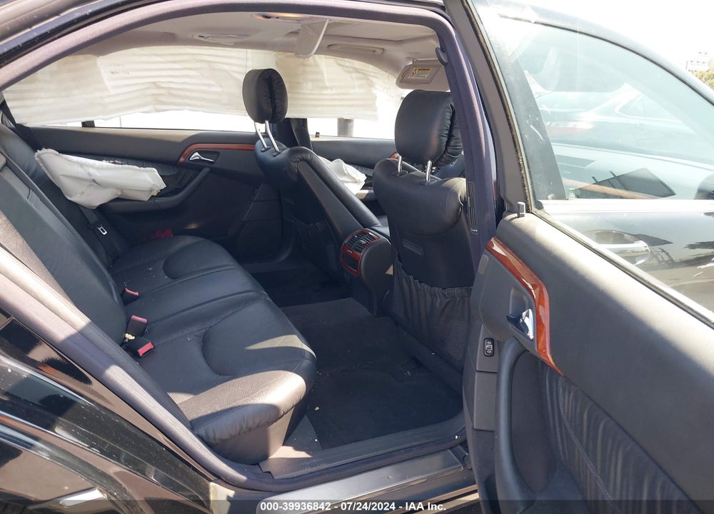 2000 MERCEDES-BENZ S 430 VIN: WDBNG70J4YA041223