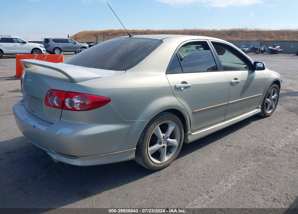 2004 MAZDA 6 I VIN: 1YVFP80C945N41808