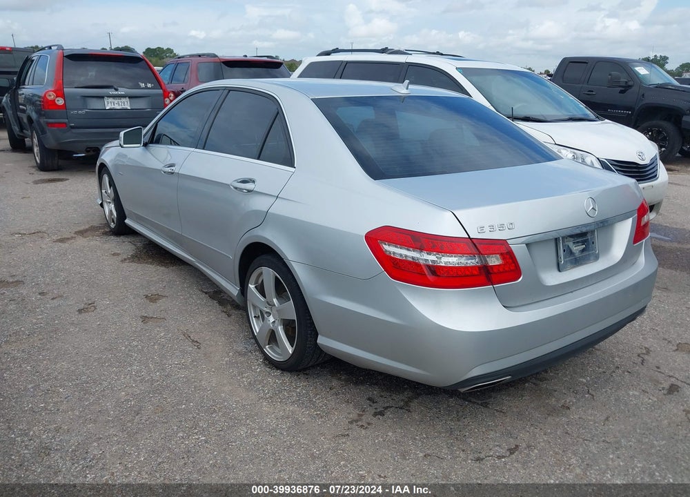 2012 MERCEDES-BENZ E 350 VIN: WDDHF5KB8CA592913