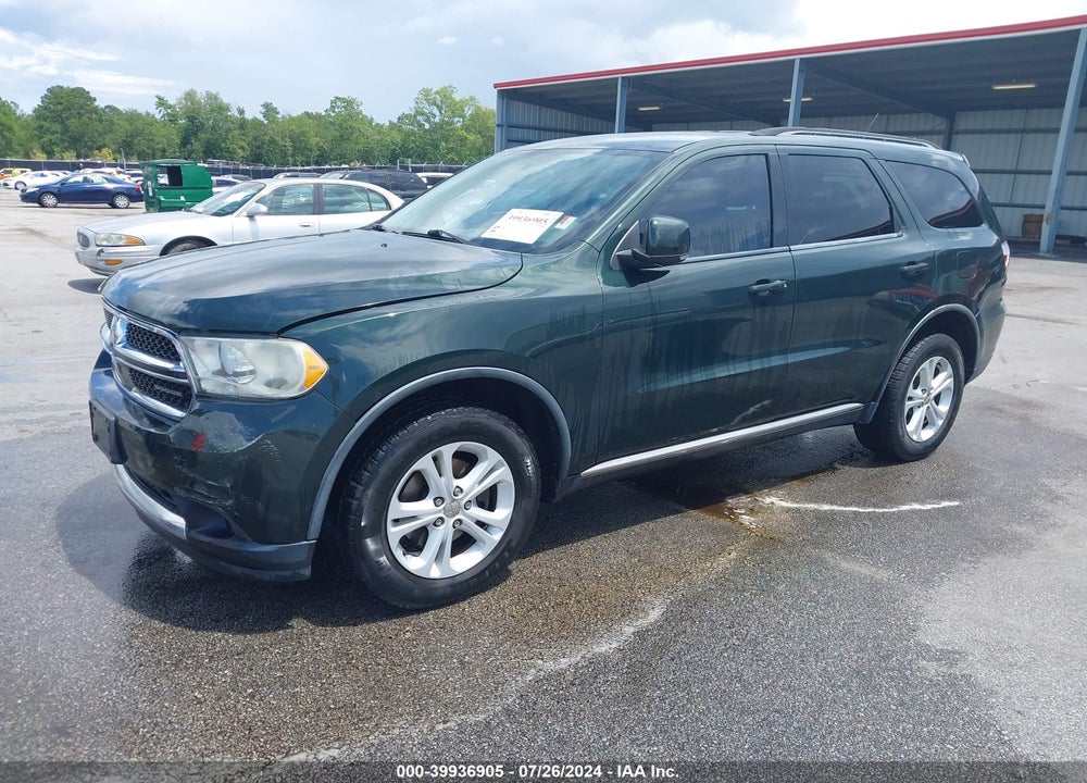 2011 DODGE DURANGO CREW VIN: 1D4RE4GG8BC685386