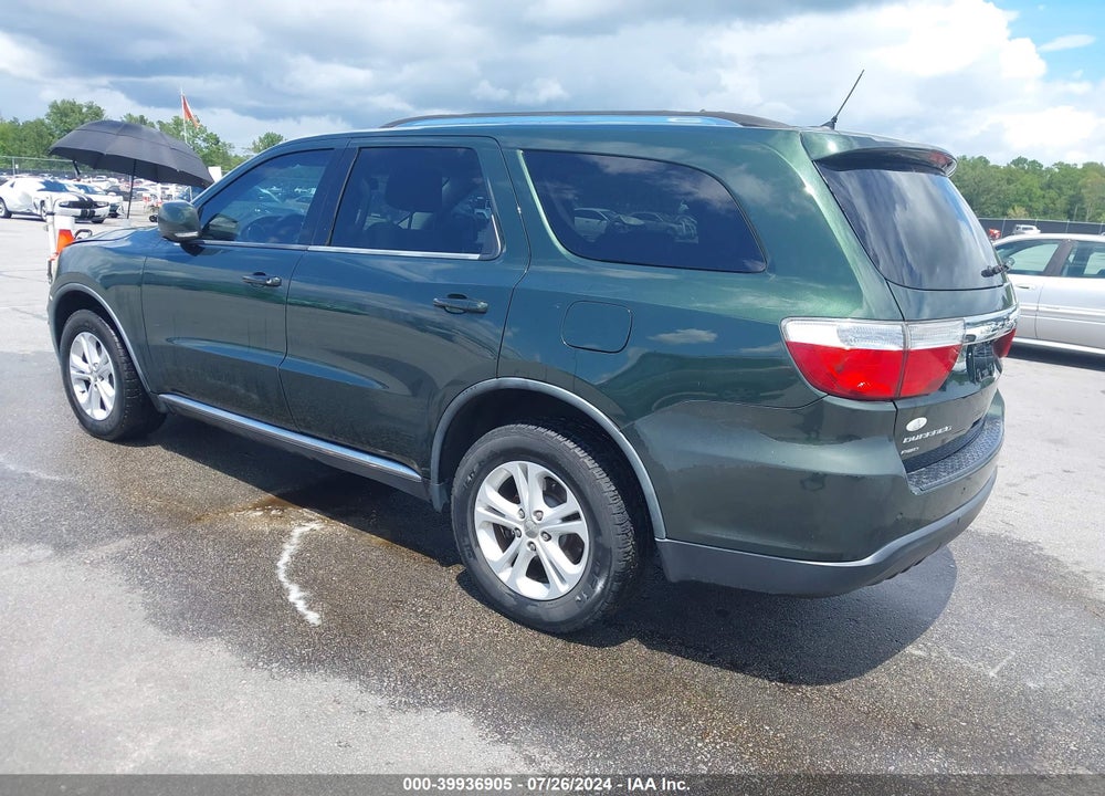 2011 DODGE DURANGO CREW VIN: 1D4RE4GG8BC685386