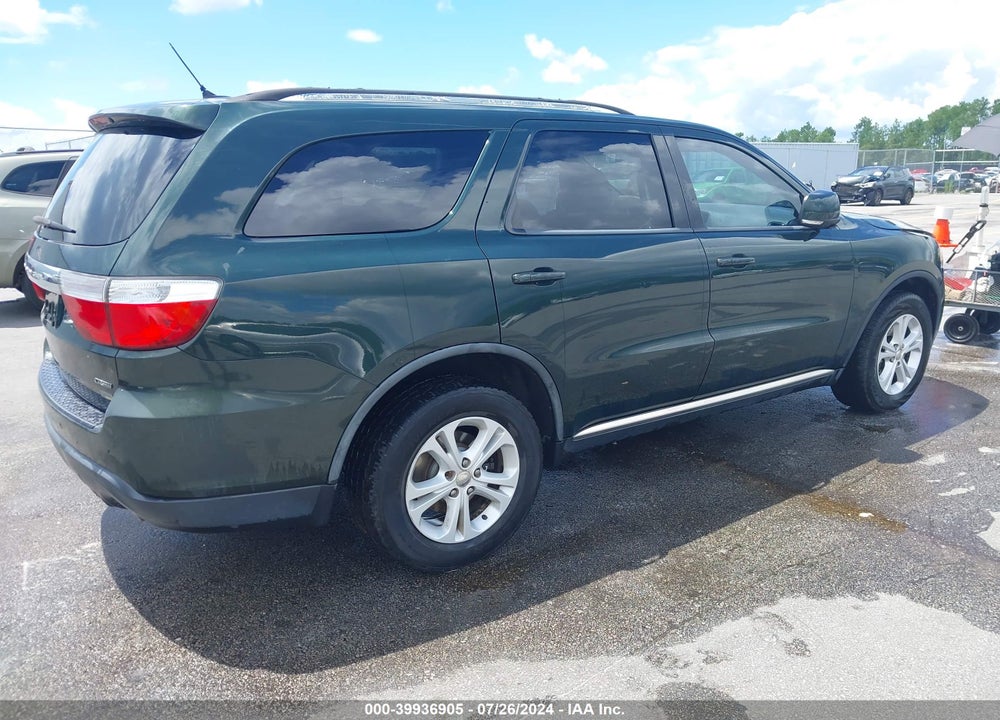 2011 DODGE DURANGO CREW VIN: 1D4RE4GG8BC685386