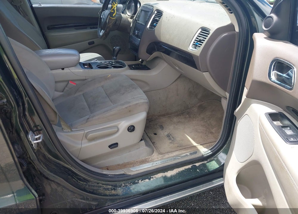 2011 DODGE DURANGO CREW VIN: 1D4RE4GG8BC685386
