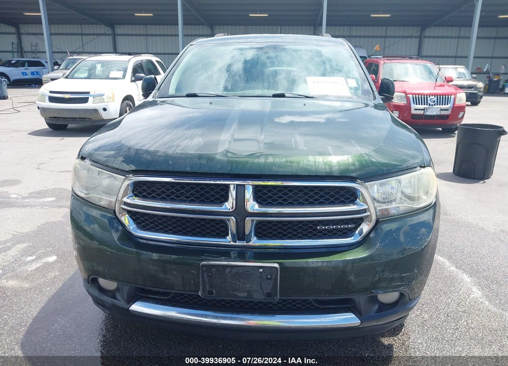2011 DODGE DURANGO CREW VIN: 1D4RE4GG8BC685386