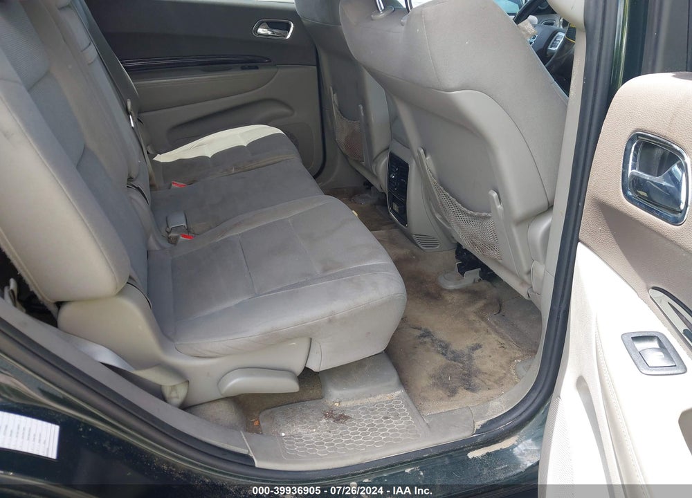 2011 DODGE DURANGO CREW VIN: 1D4RE4GG8BC685386