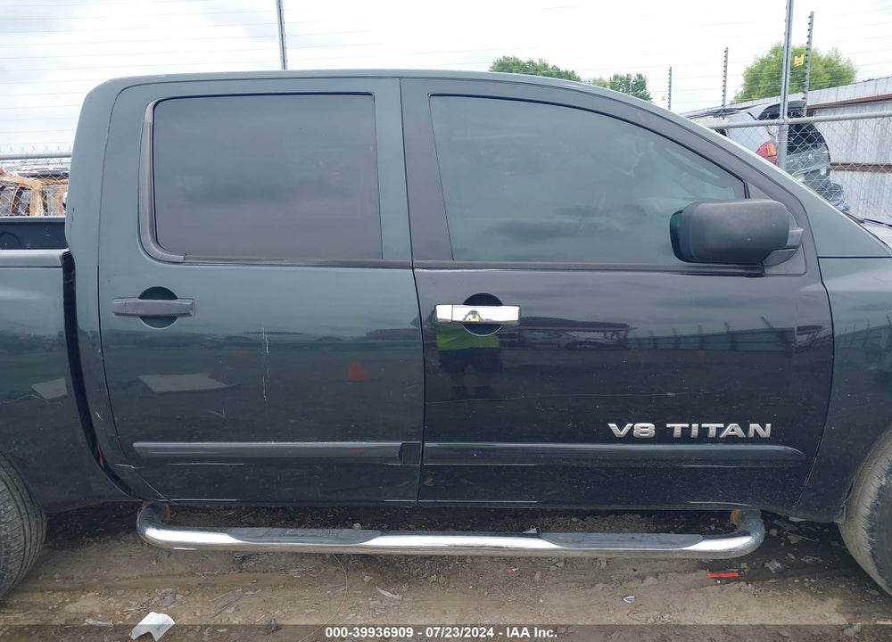 2008 NISSAN TITAN SE VIN: 1N6BA07D38N329396