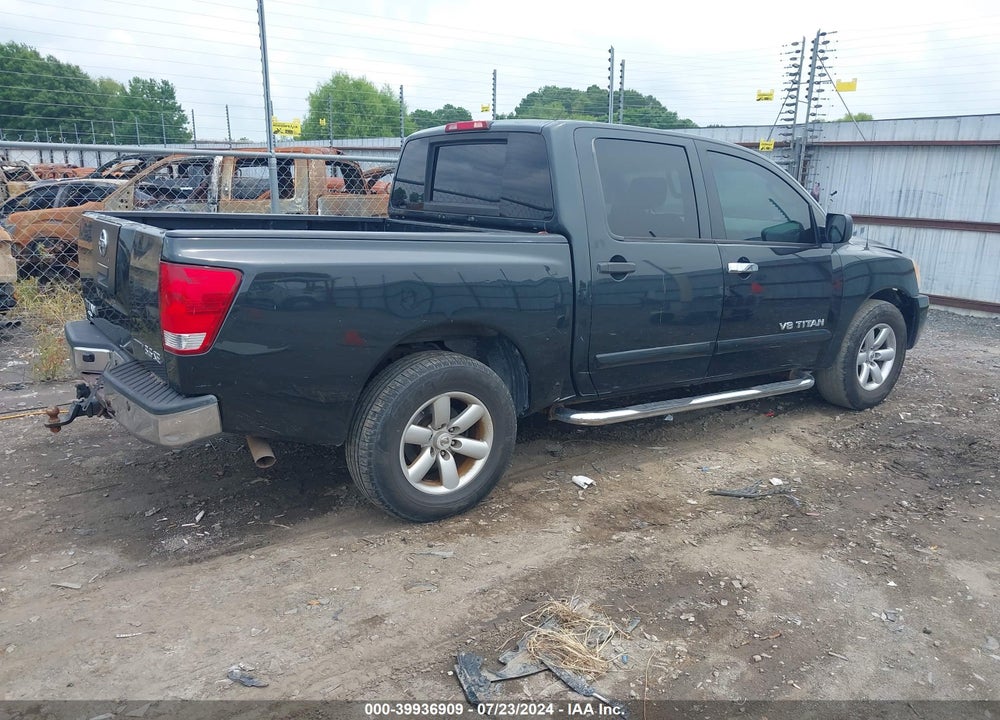 2008 NISSAN TITAN SE VIN: 1N6BA07D38N329396
