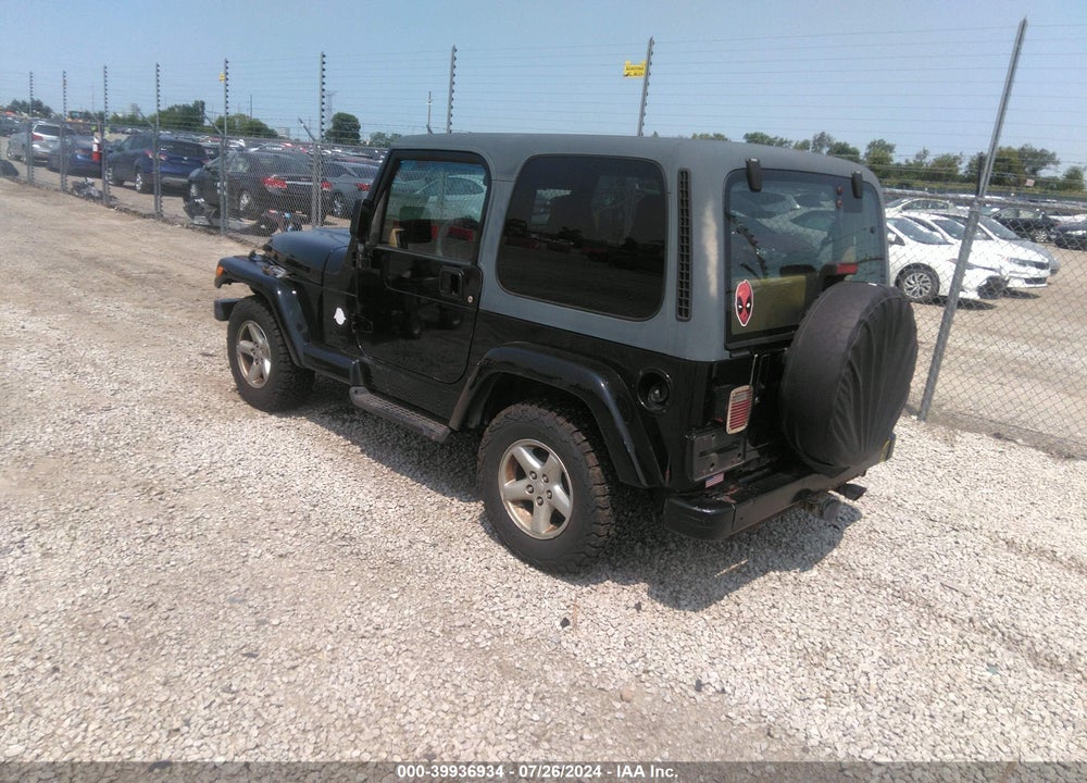 1997 JEEP WRANGLER SAHARA VIN: 1J4FY49S7VP498866