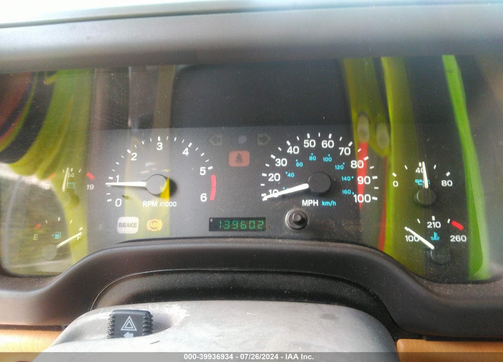 1997 JEEP WRANGLER SAHARA VIN: 1J4FY49S7VP498866