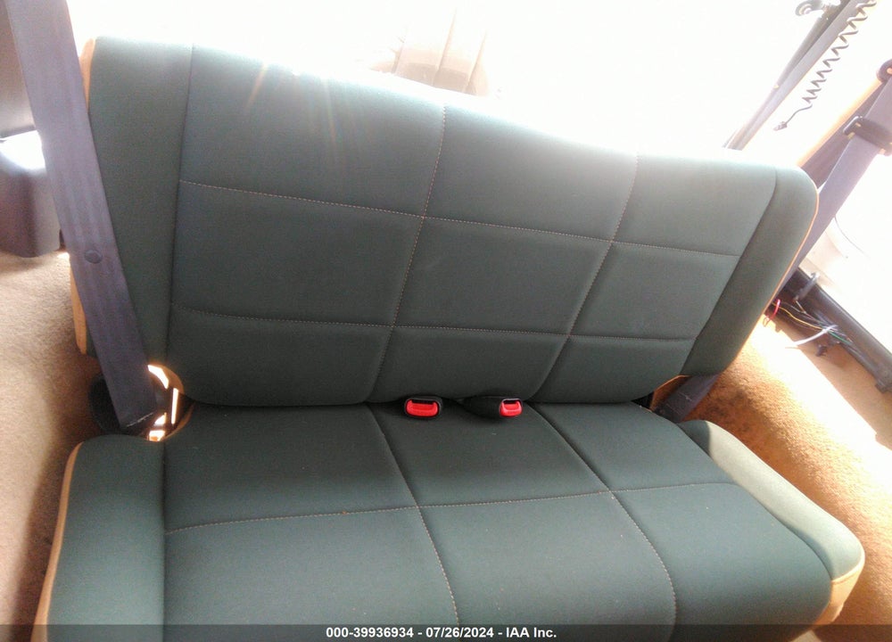 1997 JEEP WRANGLER SAHARA VIN: 1J4FY49S7VP498866