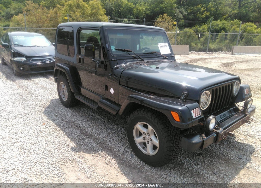 1997 JEEP WRANGLER SAHARA VIN: 1J4FY49S7VP498866